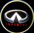 Подсветка в двери с логотипом Infiniti